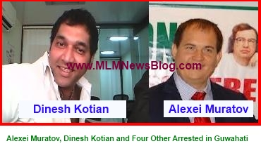 Alexei Muratov, Dinesh Kotian and Four Other Arrested