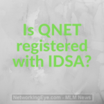 Is QNET registered with IDSA
