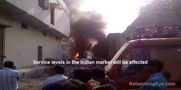 Oriflame India Warehouse destroyed by fire