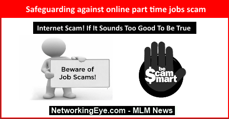 Safeguarding against online part time jobs scam