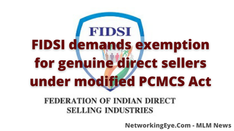 FIDSI demands exemption for genuine direct sellers under modified PCMCS Act