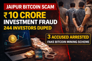Jaipur Bitcoin investment scam exposed